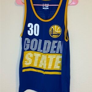 Golden State Blue and Yellow Tank Top